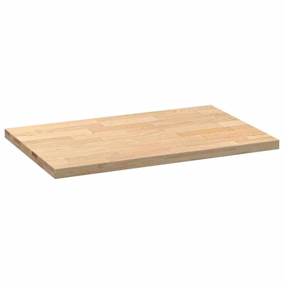 Encimera de cocina rectangular madera maciza