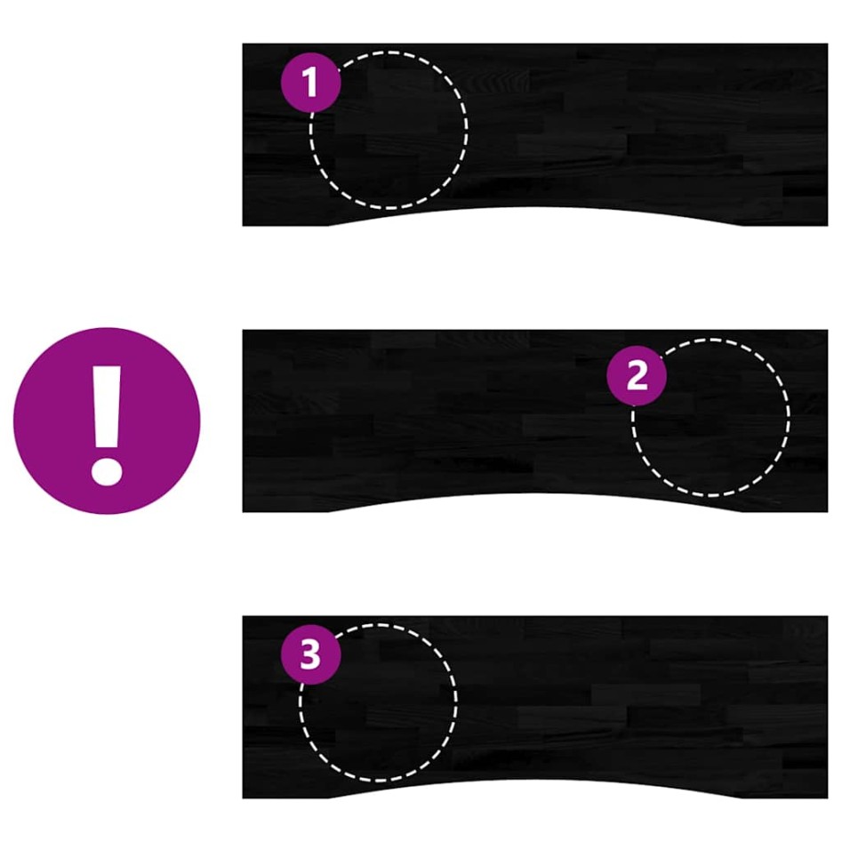 Tablero escritorio 160x60x2,5cm rectangular madera maciza