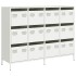 Aparador de acero laminado en frío blanco 135x39x103,5