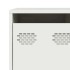 Aparador de acero laminado en frío blanco 135x39x103,5
