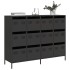 Aparador de acero laminado en frío negro 135x39x103,5