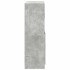 Set de muebles de cocina 2 pzas madera ingeniería gris