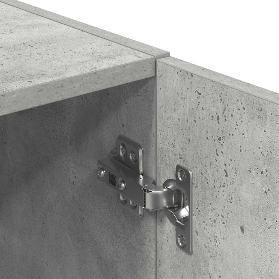 Set de muebles de cocina 2 pzas madera ingeniería gris