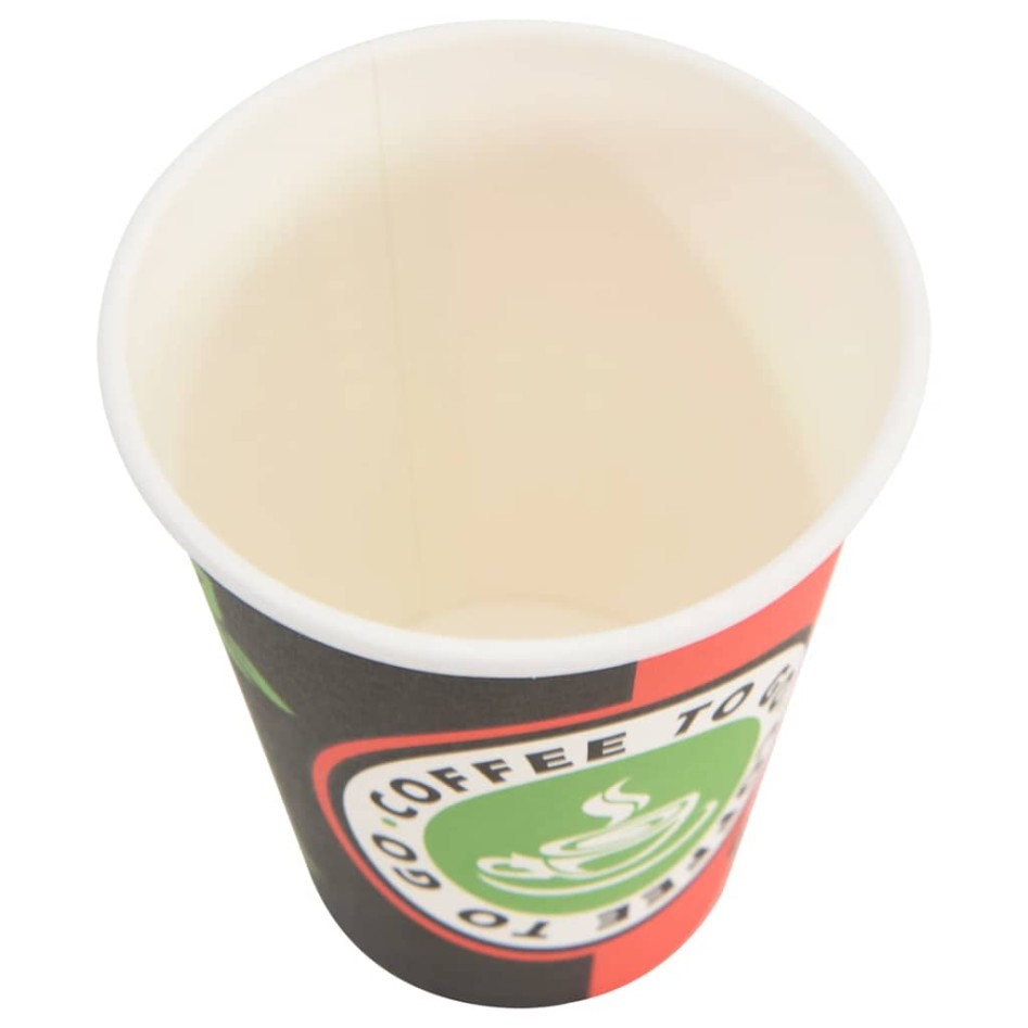 Vasos de café de papel con tapa 1000 uds 4oz