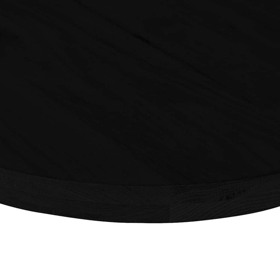 Tablero de mesa ovalado madera maciza de roble 140x60x4