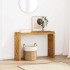 Mesa consola madera maciza de teca 110x35x75