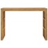Mesa consola madera maciza de teca 110x35x75