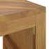 Mesa consola madera maciza de teca 110x35x75