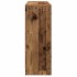 Aparador de madera de ingeniería envejecida 91x28x75