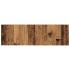 Conjunto de mueble de TV 3 piezas montado la pared madera