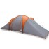 Tienda familiar con cúpula impermeable 6 personas gris