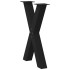 Patas para mesa de comedor en forma de X 2 uds acero