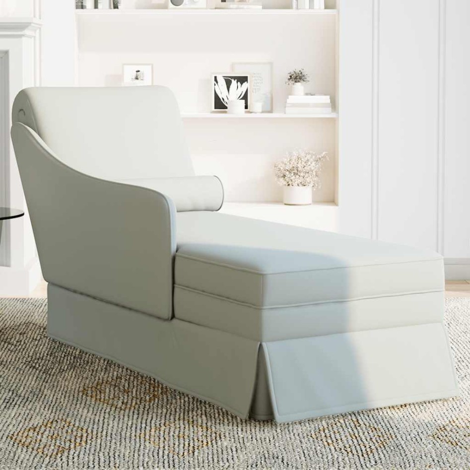 Chaise longue respaldo apoyabrazos derecho