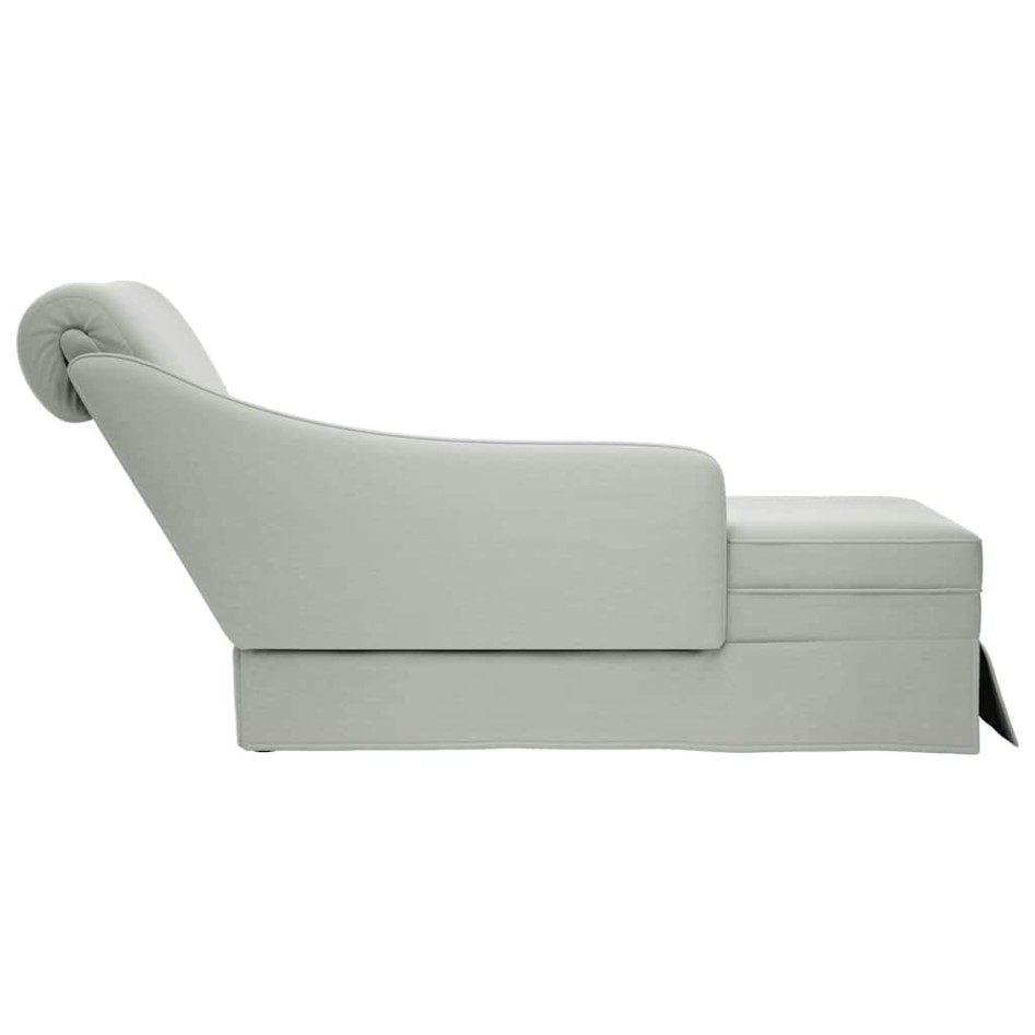 Chaise longue respaldo apoyabrazos derecho