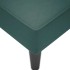 Chaise longue con reposabrazos derecho terciopelo
