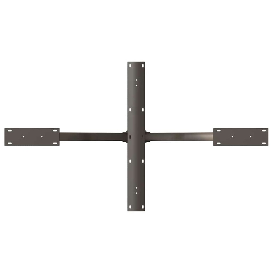 Pata mesa comedor forma araña natural 120x68x(72-73) cm