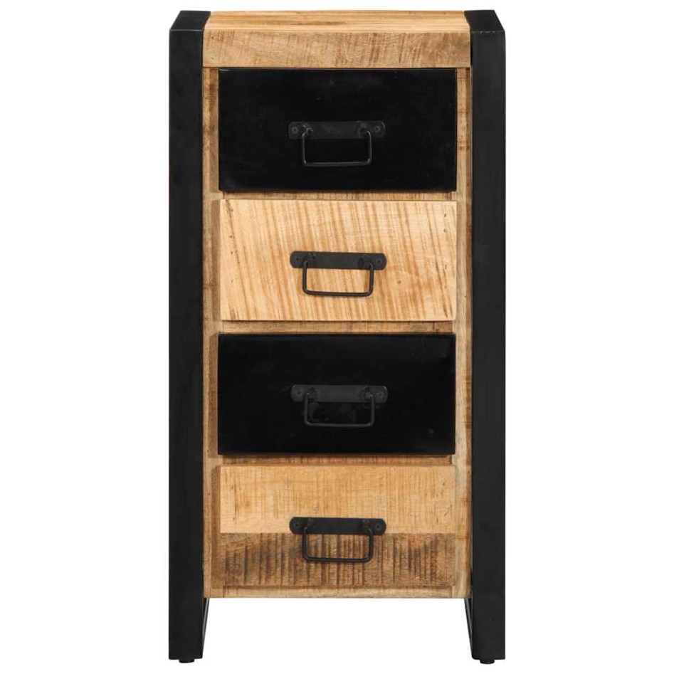 Cajonera madera maciza de mango 40x40x90