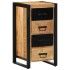 Cajonera madera maciza de mango 40x40x90