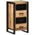 Cajonera madera maciza de mango 40x40x90