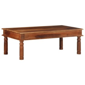 Mesa de centro de madera maciza 110x60x40 cm