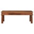 Mesa de centro de madera maciza 110x60x40 cm