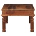 Mesa de centro de madera maciza 110x60x40 cm