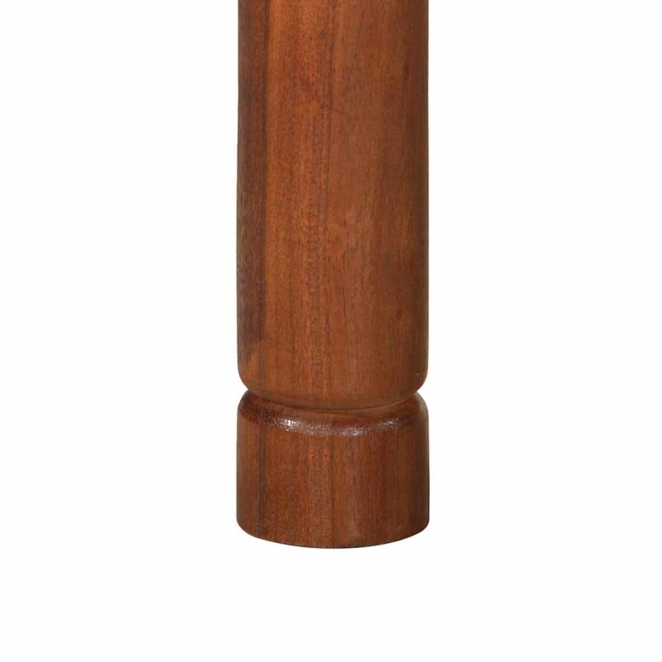 Mesa de centro de madera maciza 110x60x40 cm