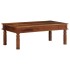 Mesa de centro de madera maciza 110x60x40 cm