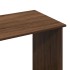 Escritorio de madera de ingeniería marrón roble 102x50x75