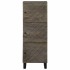 Aparador alto madera maciza de mango negro 40x33x110