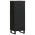 Aparador alto madera maciza de mango negro 40x33x110