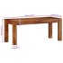 Banco 110 cm madera maciza