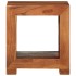 Mesa auxiliar madera maciza acacia 37x29x40