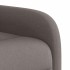 Sillón reclinable elevable tela gris