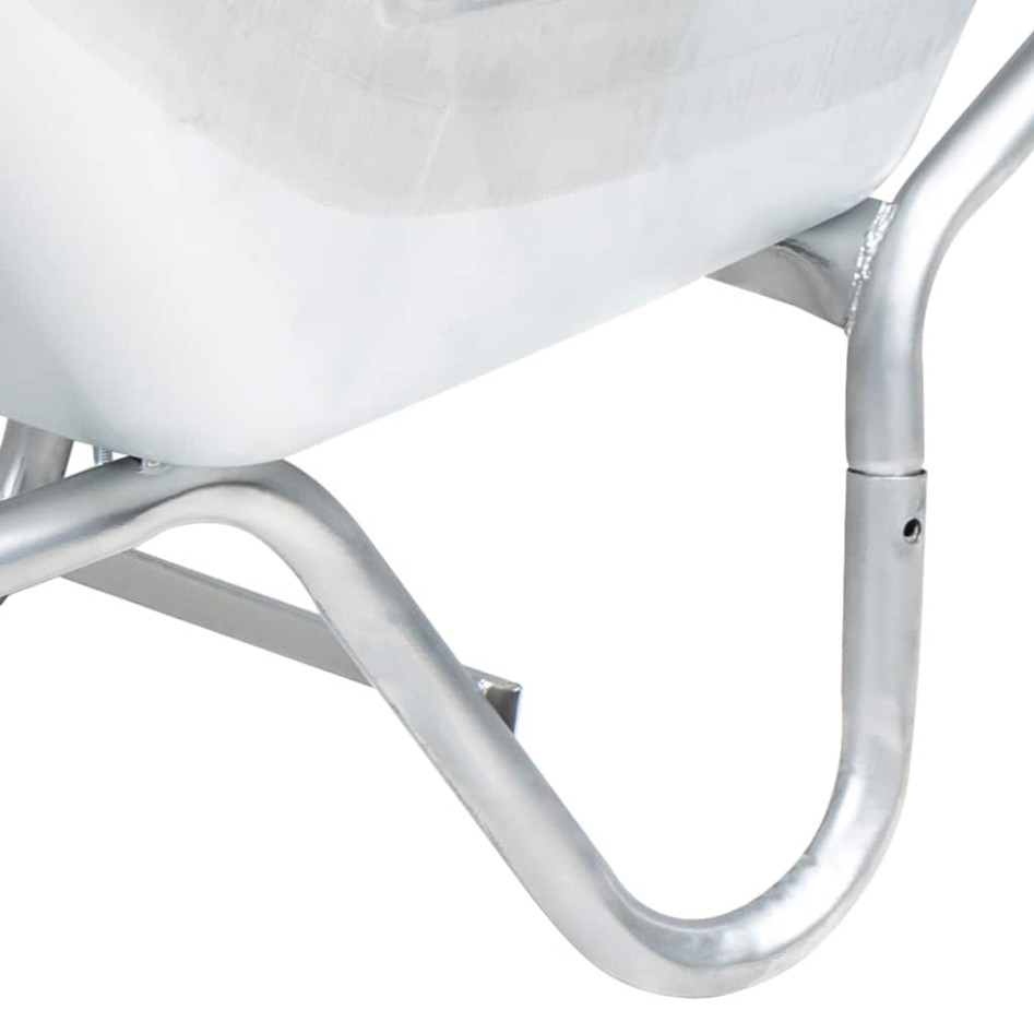 Carretilla 90 L 150 kg acero galvanizado y