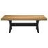 Mesa de centro NOAIN patas en X madera maciza pino 120x60x40