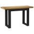 Escritorio NOAIN patas en U madera maciza pino 120x50x75