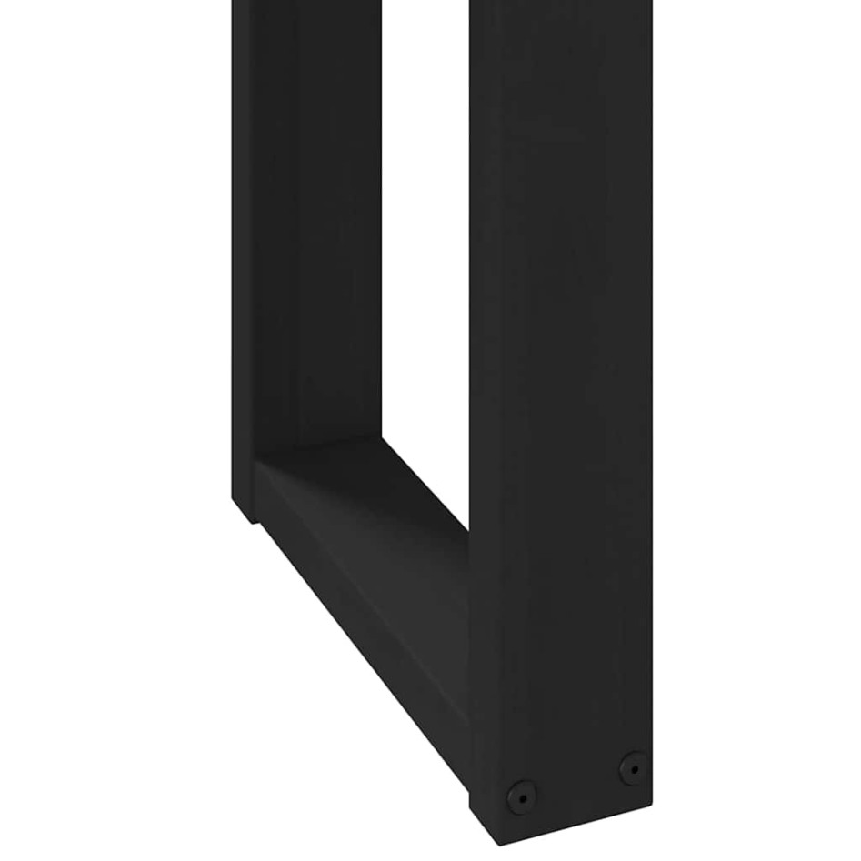 Escritorio NOAIN patas en U madera maciza pino 120x50x75