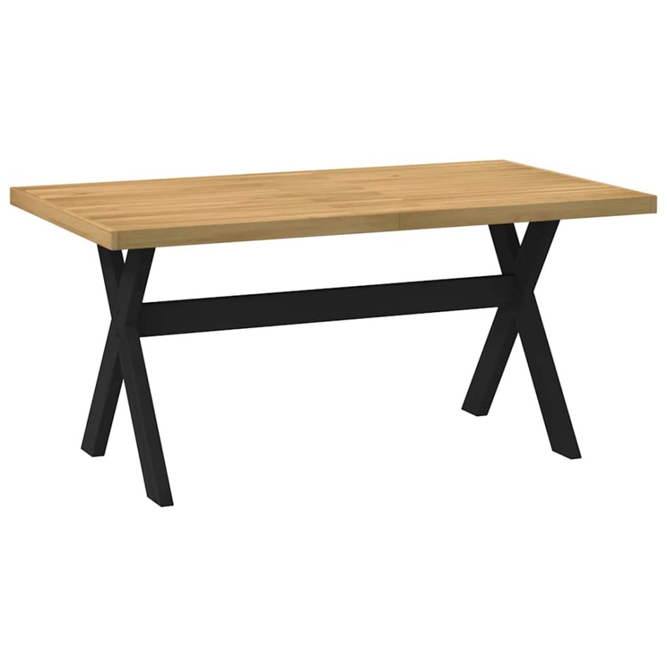 Mesa comedor NOAIN patas forma X madera maciza pino
