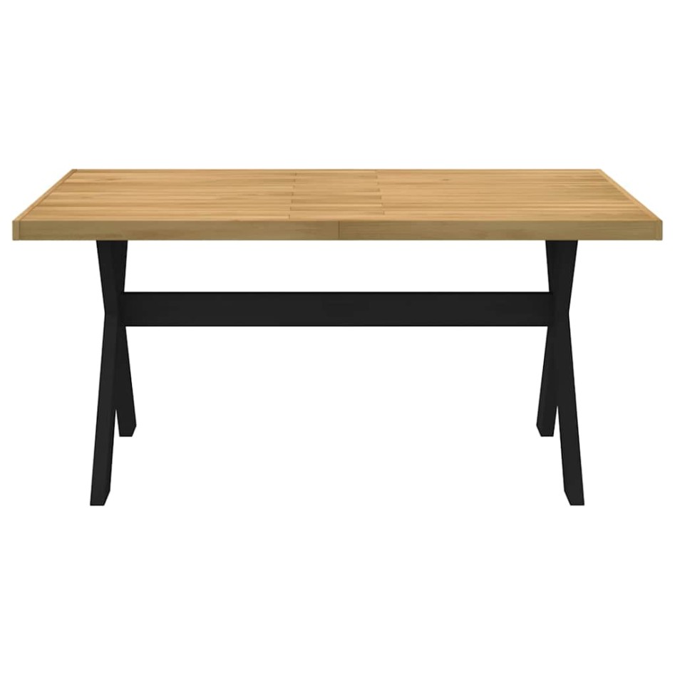 Mesa comedor NOAIN patas forma X madera maciza pino
