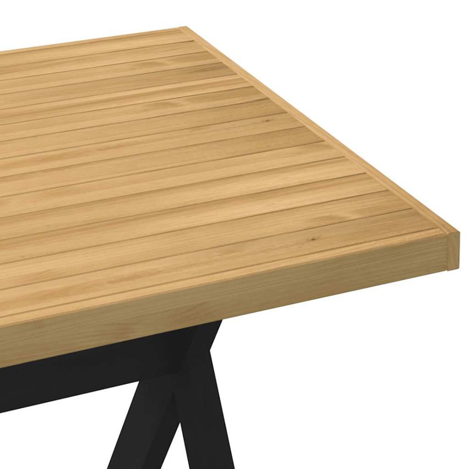 Mesa comedor NOAIN patas forma X madera maciza pino