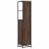 Armario de baño madera contrachapada roble marrón