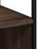 Armario de baño madera contrachapada roble marrón
