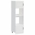 Armarios para horno 2 uds Lucca blanco madera de