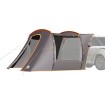 Tienda de campaña para coche impermeable gris y naranja