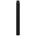Patas de mesa de centro acero negro 2 uds 90x(72-73)