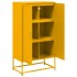 Aparador de acero amarillo mostaza 68,5x38,5x123,5