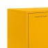 Aparador de acero amarillo mostaza 68,5x38,5x123,5