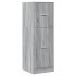 Armario botiquín madera ingeniería gris Sonoma 40x41x118