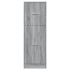 Armario botiquín madera ingeniería gris Sonoma 40x41x118